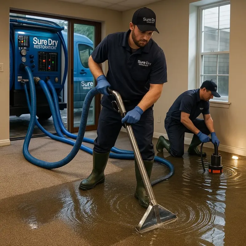 Water Extraction and Removal process in Fennimore, WI